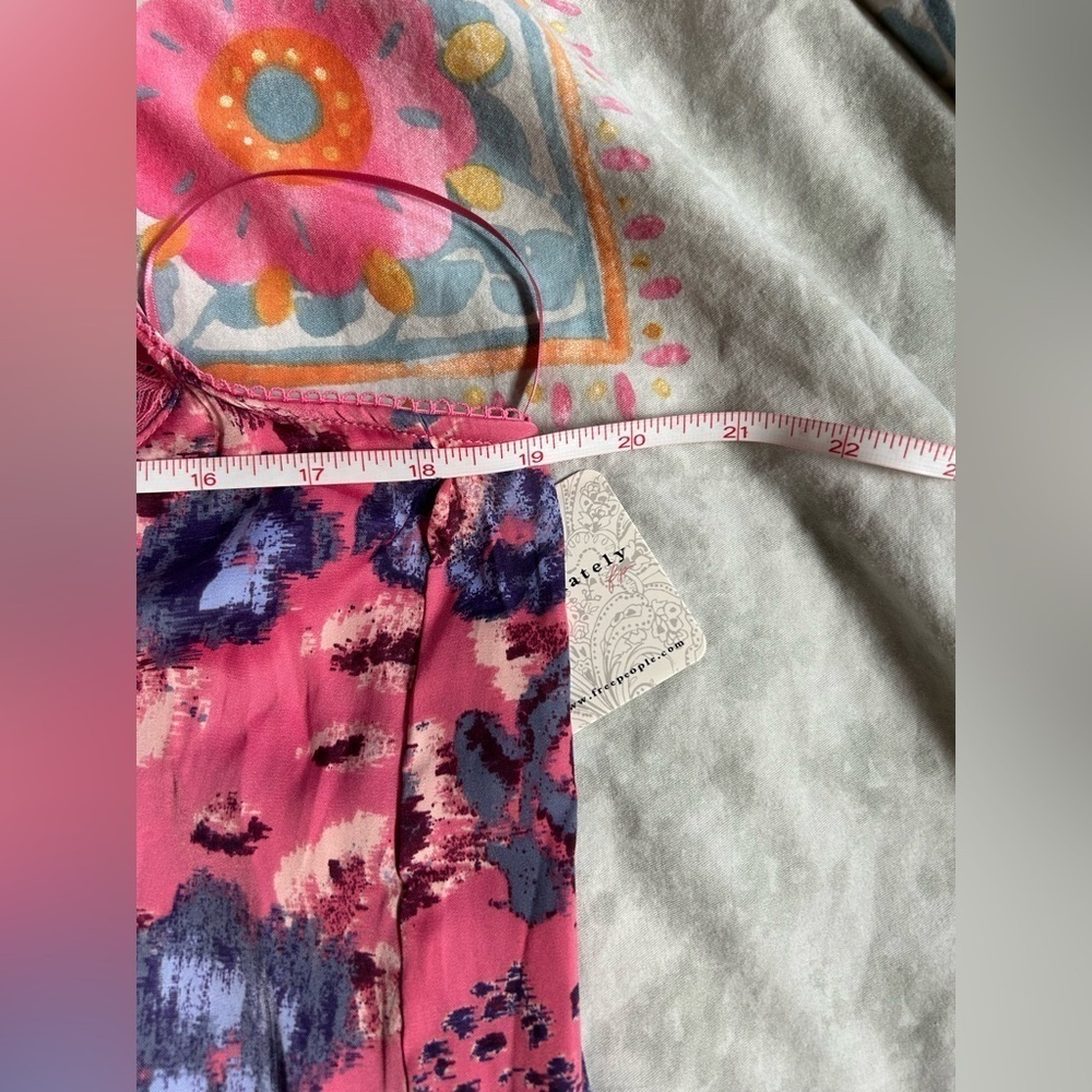 Free People First Date Printed Maxi Slip - Picture 6 of 8
